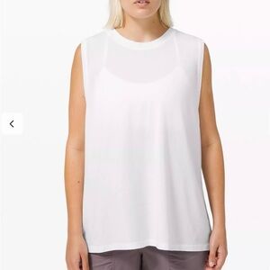 LULULEMON ALL YOURS TANK WHITE
